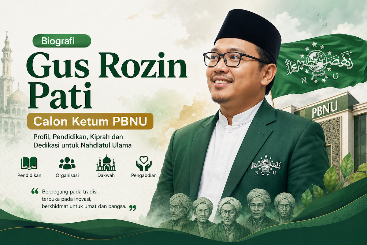 Biografi Gus Rozin Pati Calon Ketum PBNU