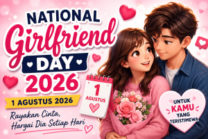 National Girlfriend Day 2026: Sejarah, Makna, Cara Merayakan, dan Ucapan Romantis