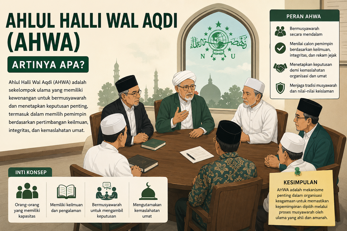 Ahlul Halli Wal Aqdi (AHWA) Artinya Apa