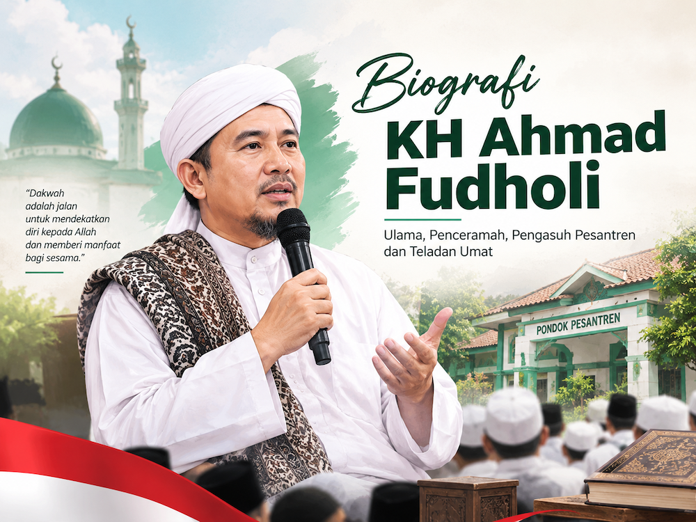 Biografi KH Ahmad Fudholi: Profil, Dakwah, Pesantren dan Kiprahnya